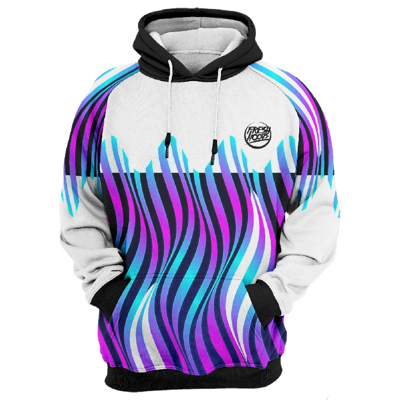 hoodie chill design -Fresh Wave Hoodie