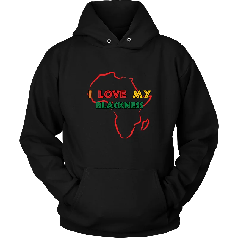 hoodie easy olive -I Love My Blackness Hoodie