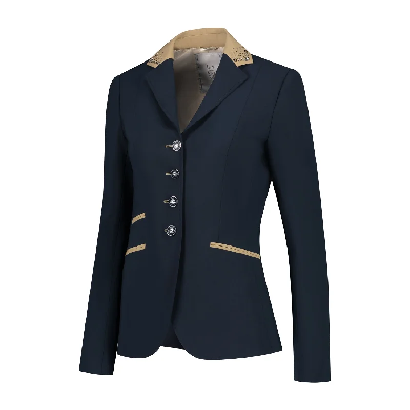 jacket fest chic -Navy competition jacket - Almond