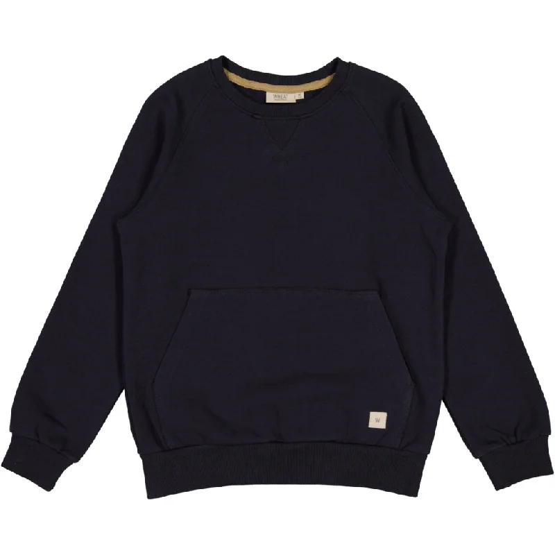 sweatshirts bold fabric -Sweatshirt Valdemar - midnight blue