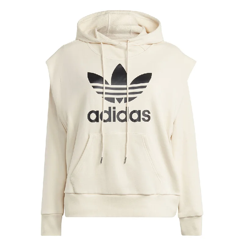 hoodie loose charm -adidas - Women's Always Original Trefoil Hoodie (Plus Size) (IC2997)