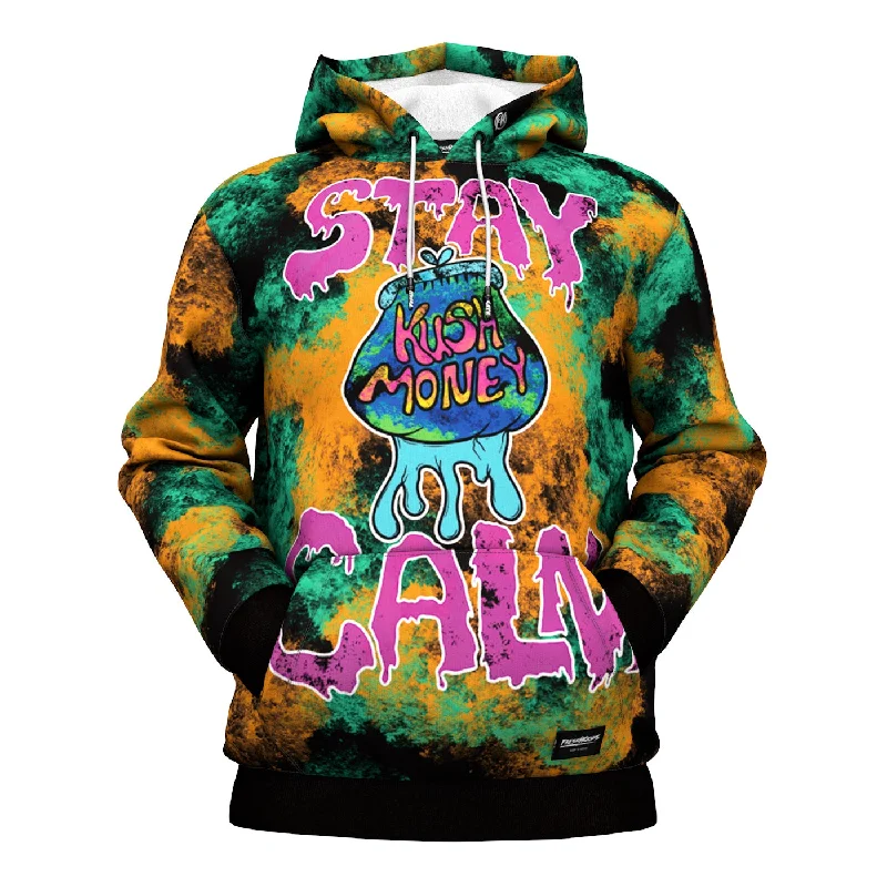 hoodie chill fleece -Kush Money Hoodie