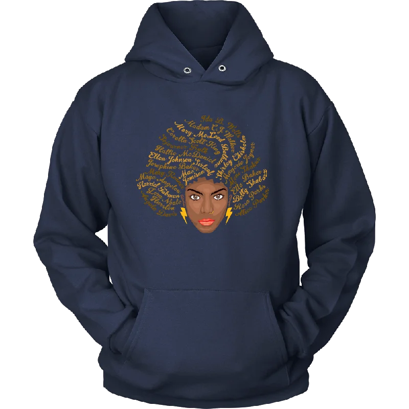 hoodie heated green -Melanin Goddesses Hoodie