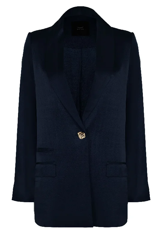 jacket chic stack -Husk SIENNA BLAZER - Navy