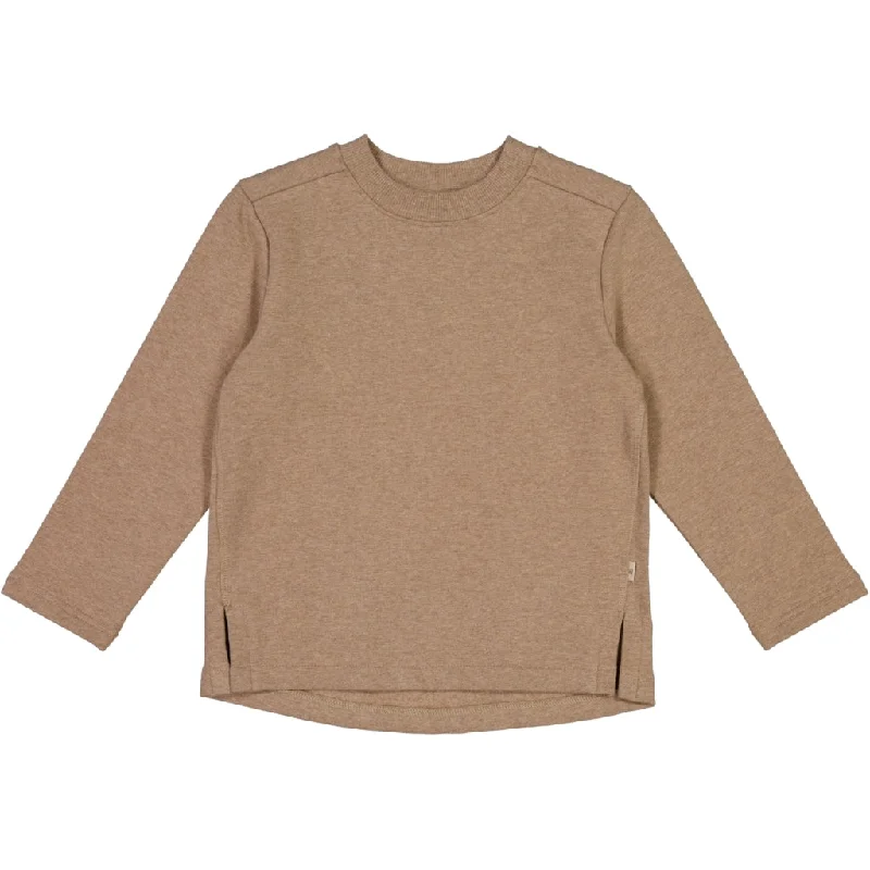 sweatshirts sharp fabric -Sweatshirt Robyn - khaki melange