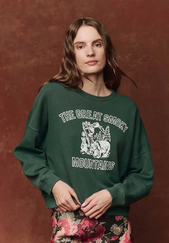 sweatshirts chic hug -Sweatshirt T795085gs Teammate Mounta Winter-Pine