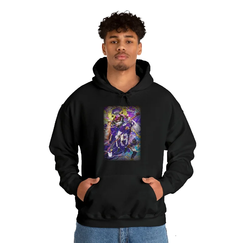 hoodie bold polyester -Unisex Heavy Blend™ Hoodie - Griddy Dance