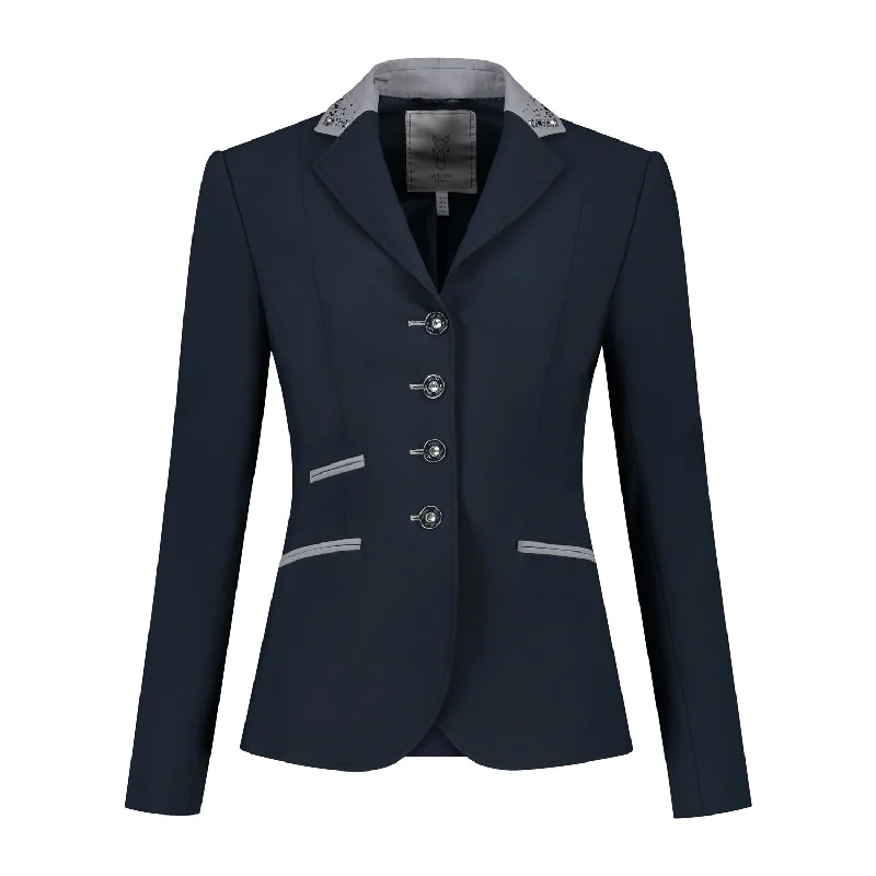 jacket women’s luxe -Navy competition jacket - light grey