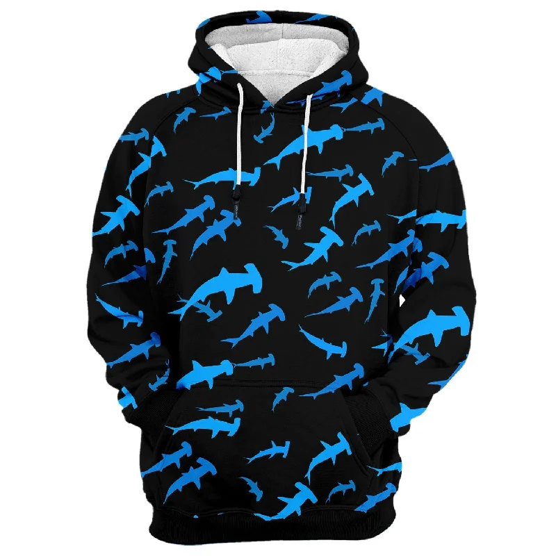 hoodie cool fabric -Hammerheads Hoodie