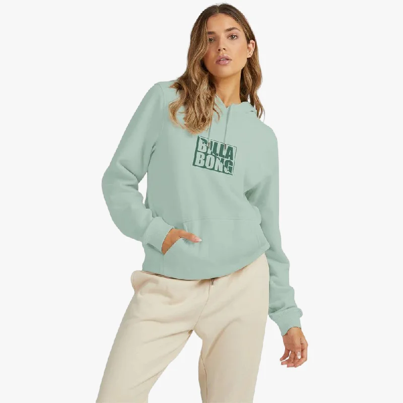 hoodie heated beige -Billabong Womens Summer 73 Hoodie Sage