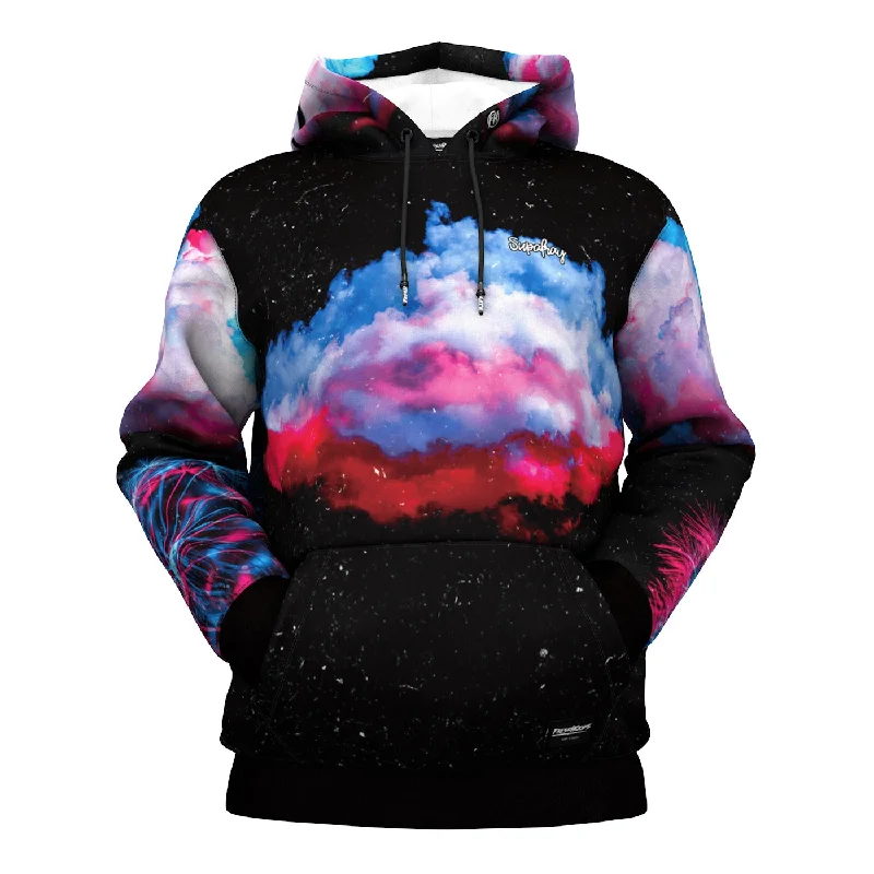 hoodie easy blue -Floating In Space Hoodie