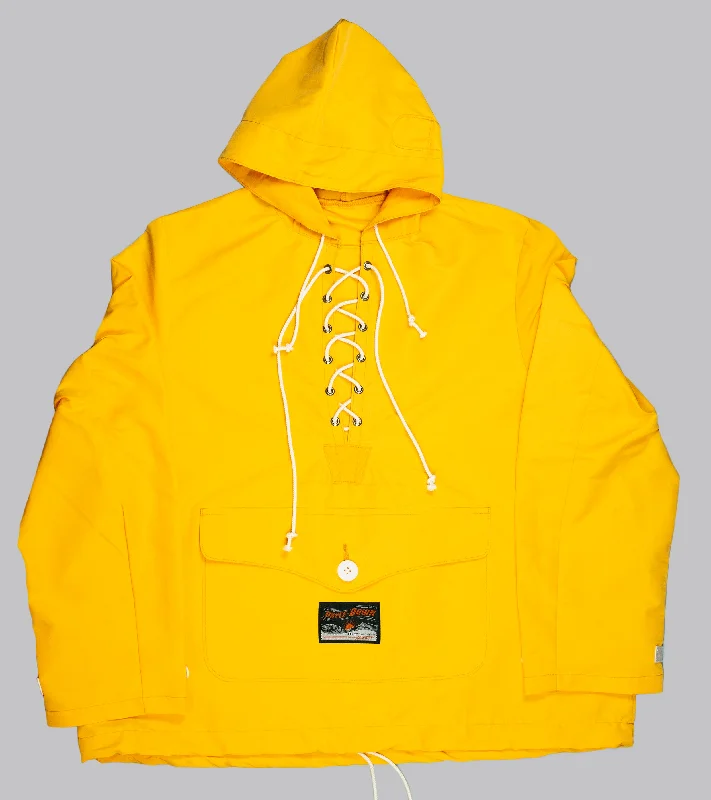 jacket easy wool -Bryceland's Foul Weather Anorak Yellow