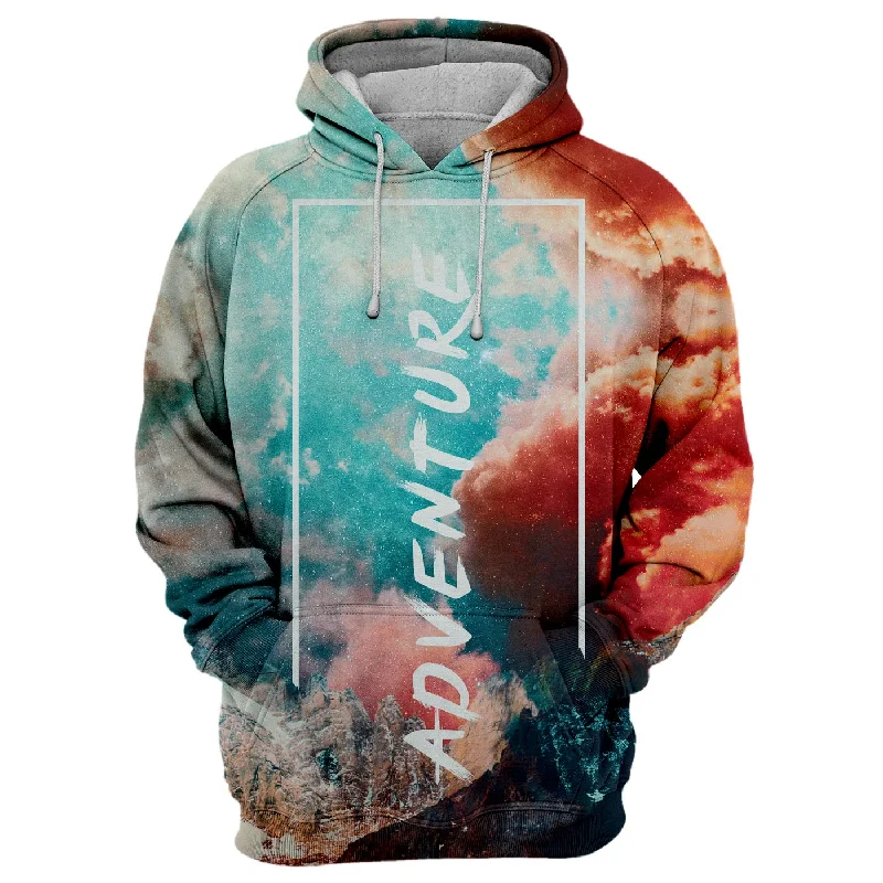 hoodie silky black -Between Clouds Hoodie