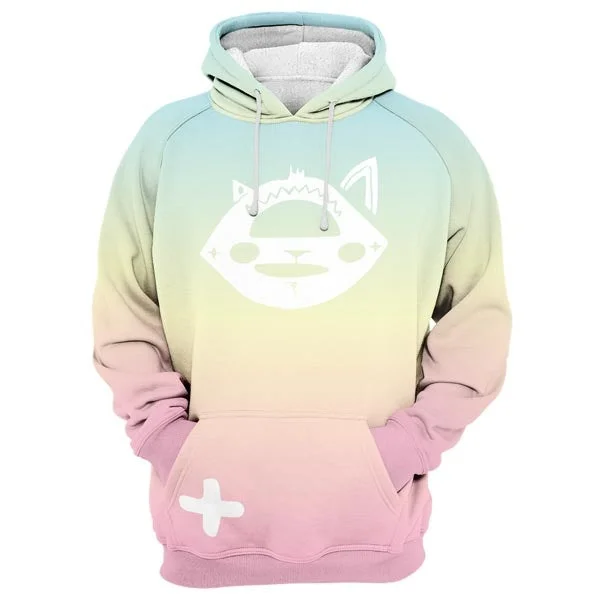 hoodie warm wrap -GradientCat Hoodie