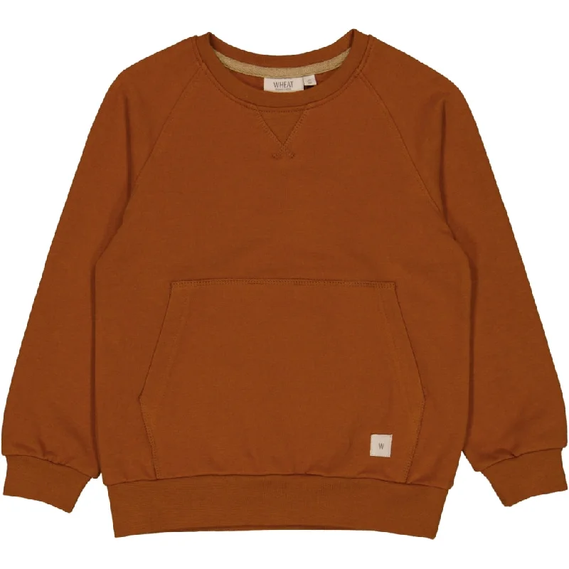 sweatshirts chic fabric -Sweatshirt Valdemar - cinnamon