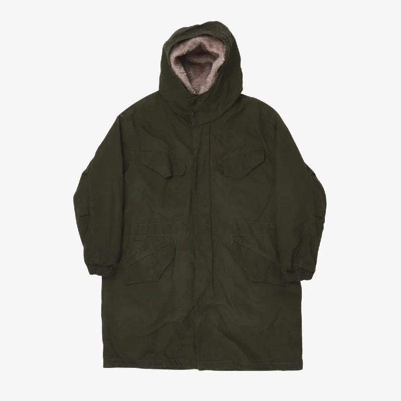 jacket baggy grey -Parka + Removable Lining (10th Anniversary)