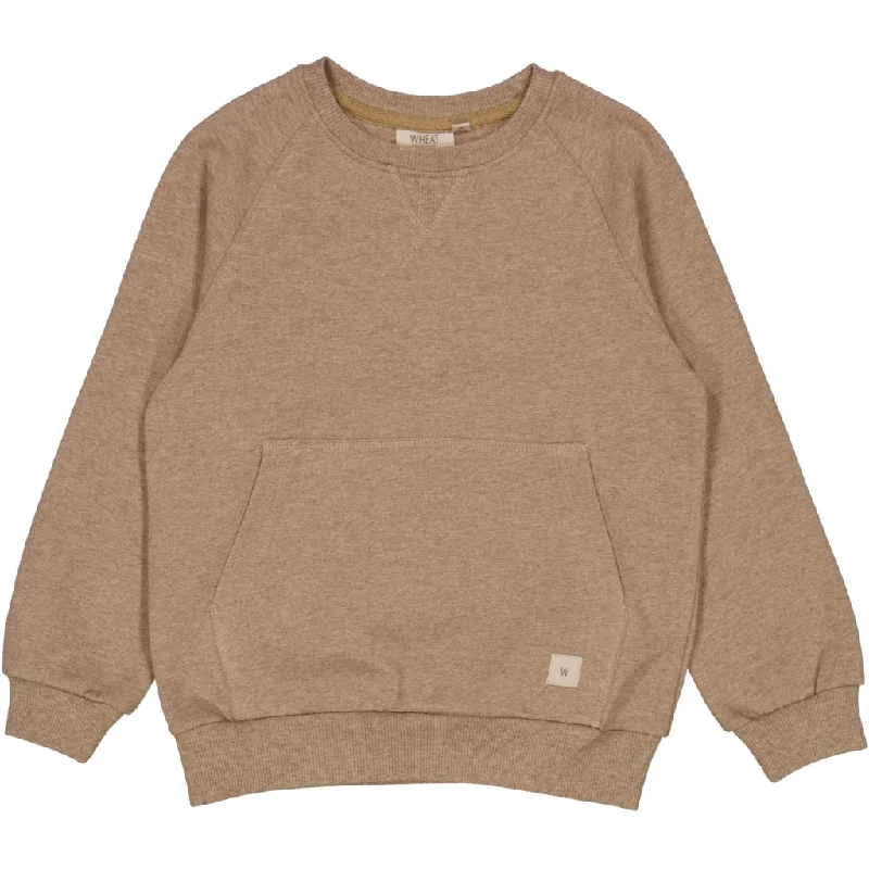 sweatshirts vivid fabric -Sweatshirt Valdemar - khaki melange