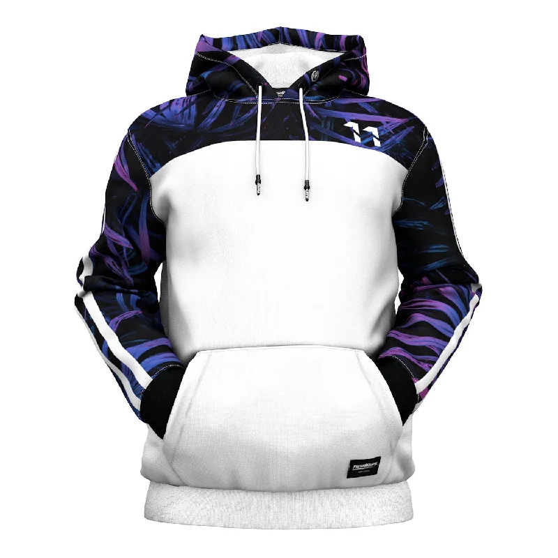 hoodie quirky print -Royal Purple Hoodie