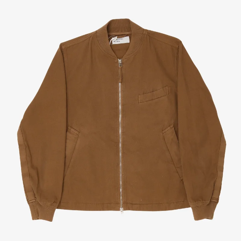 jacket cozy tones -Digey Bomber Jacket