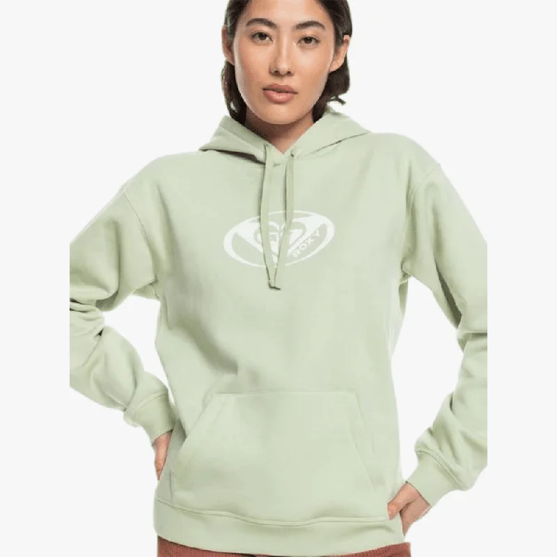 hoodie sharp olive -Roxy Womens Surf Stoked Hoodie Brushed A Laurel Green