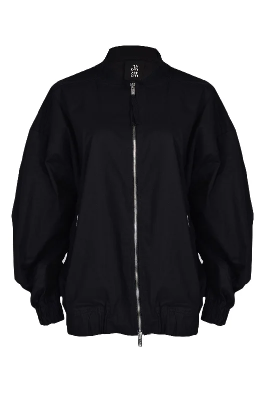 jacket muted jacket -Thom Krom Vee Bomber - Black