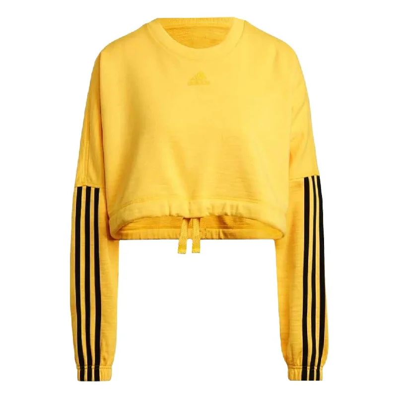 sweatshirts bold green -adidas - Women's Dance Crop Versatile Sweatshirt (IC6688)