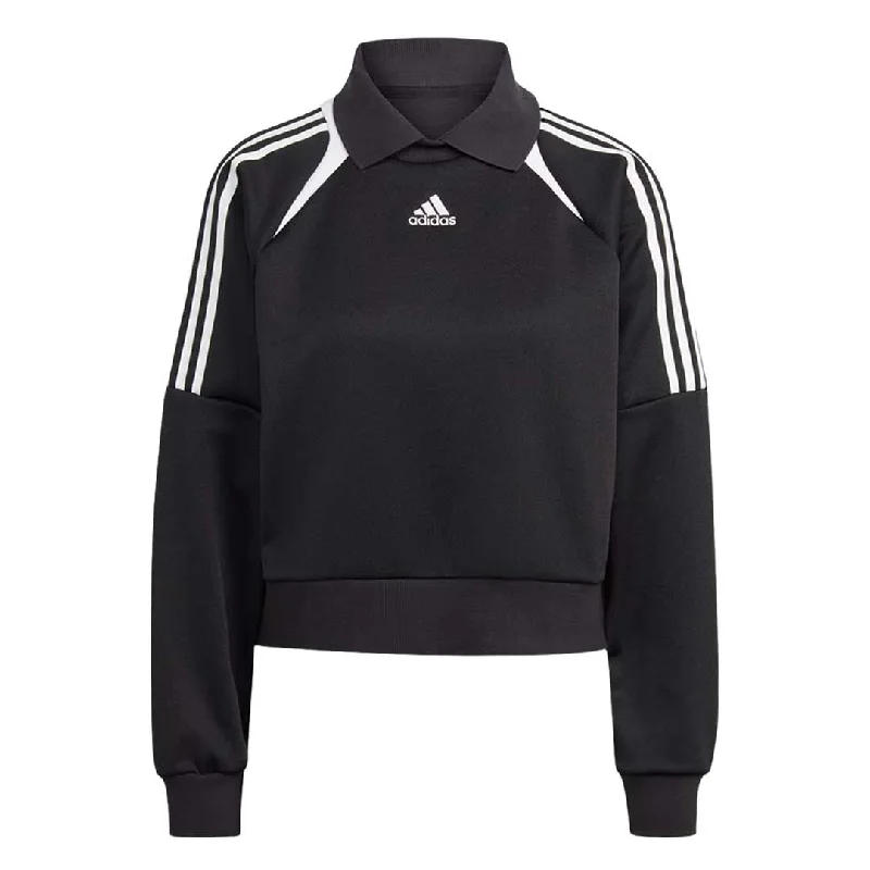 sweatshirts silky blue -adidas - Women's Track Sweatshirt (IC6640)