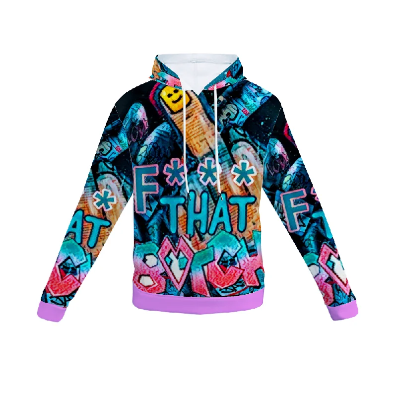 hoodie teen trend -Customizable Unisex All Over Print Plush Hoodies with Pockets