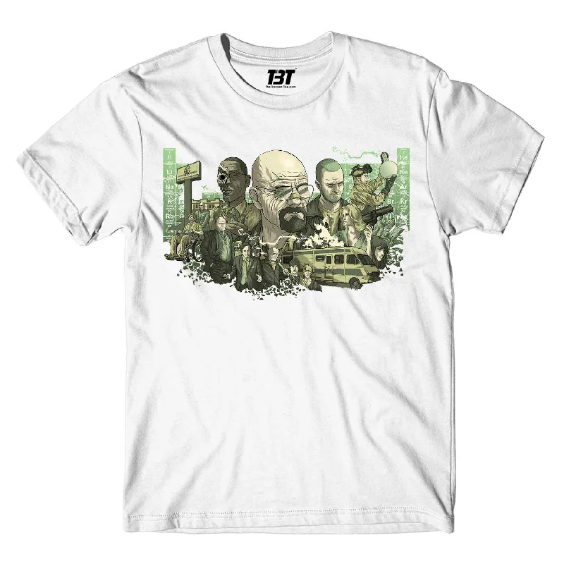 indigo eco-friendly t-shirts green -Breaking Bad T shirt - Blue Crystal People