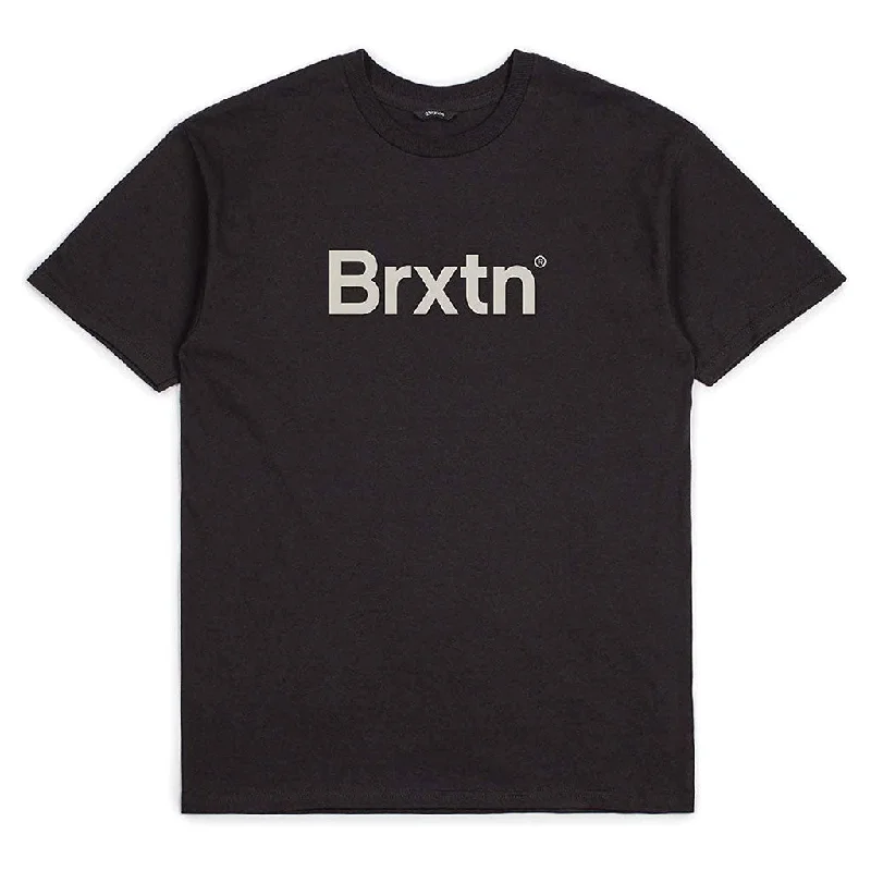 teal lightweight t-shirts summer -Brixton Gate Premium T-Shirt Black