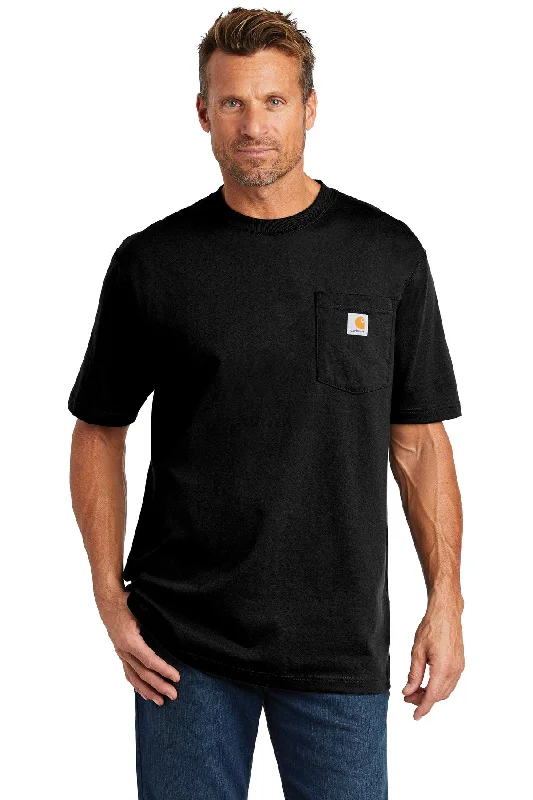 peach festival t-shirts stylish -Carhartt Workwear Pocket Short Sleeve T-Shirt. CTK87