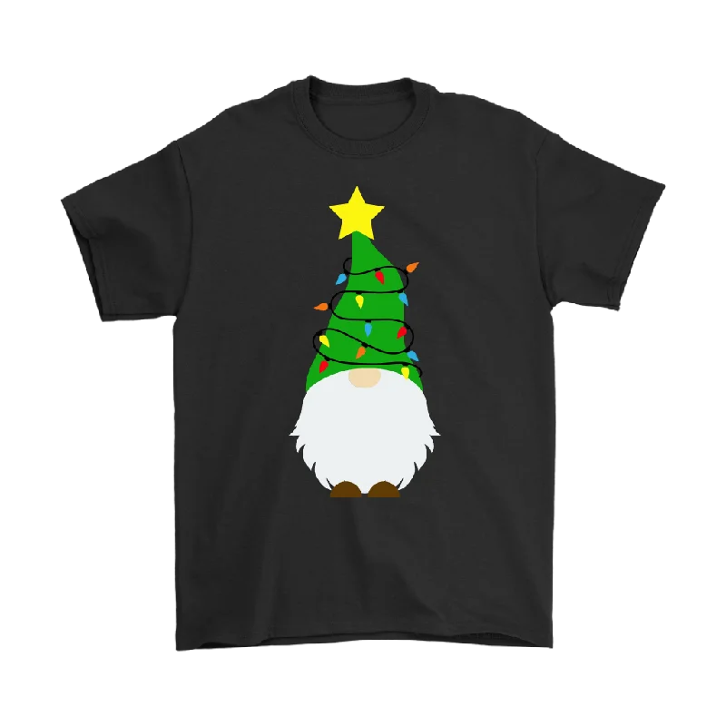 peach pastel t-shirts soft -CHRISTMAS TREE GNOME Men's/Unisex T-Shirt