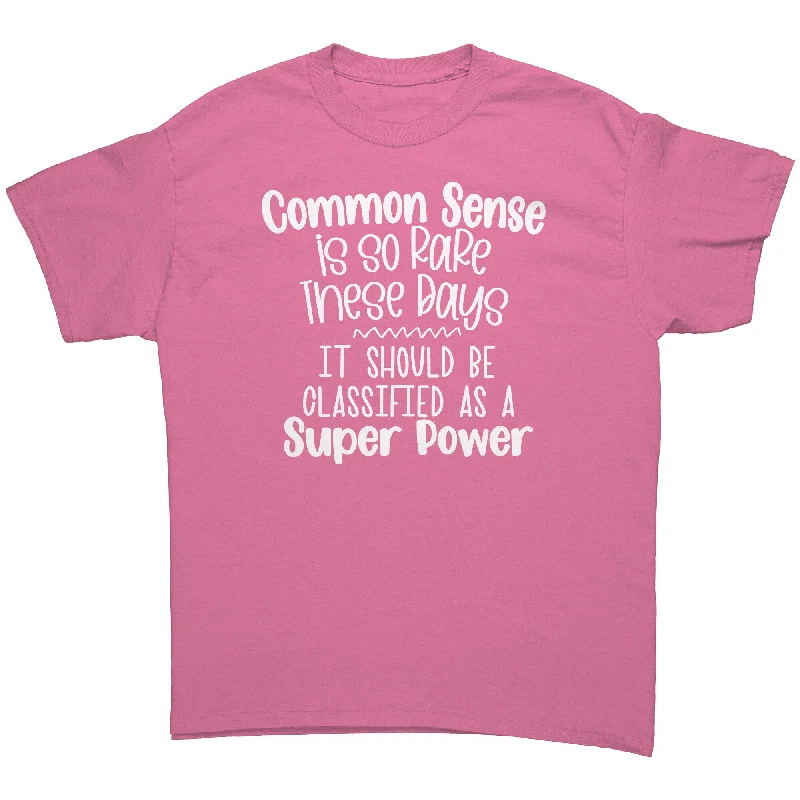 peach henley t-shirts smart -Common Sense is So Rare Unisex T-Shirt