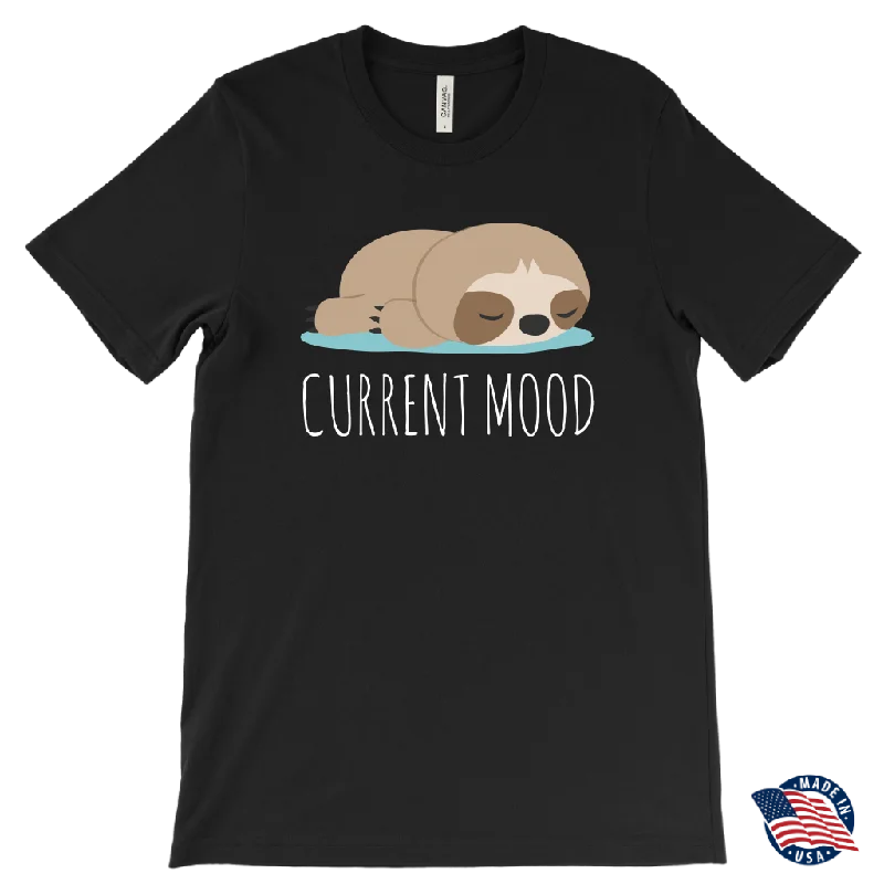 taupe tie-dye t-shirts funky -CURRENT MOOD Sloth Men's T-Shirt