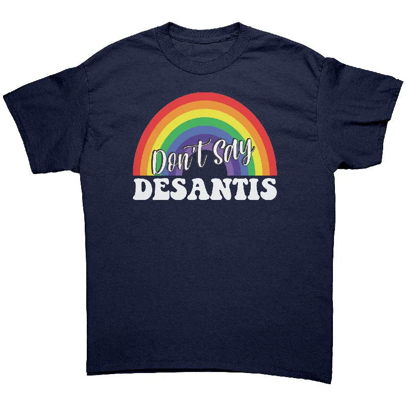 coral oversized t-shirts relaxed -DON'T SAY DESANTIS Unisex T-Shirt