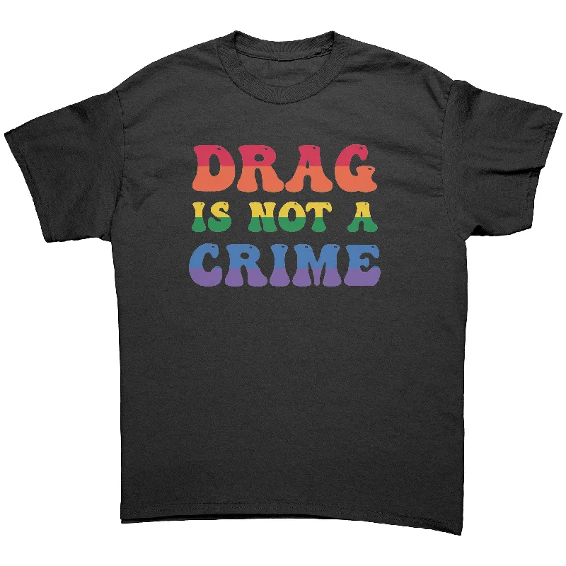 teal floral t-shirts boho -DRAG is Not a CRIME Unisex T-Shirt