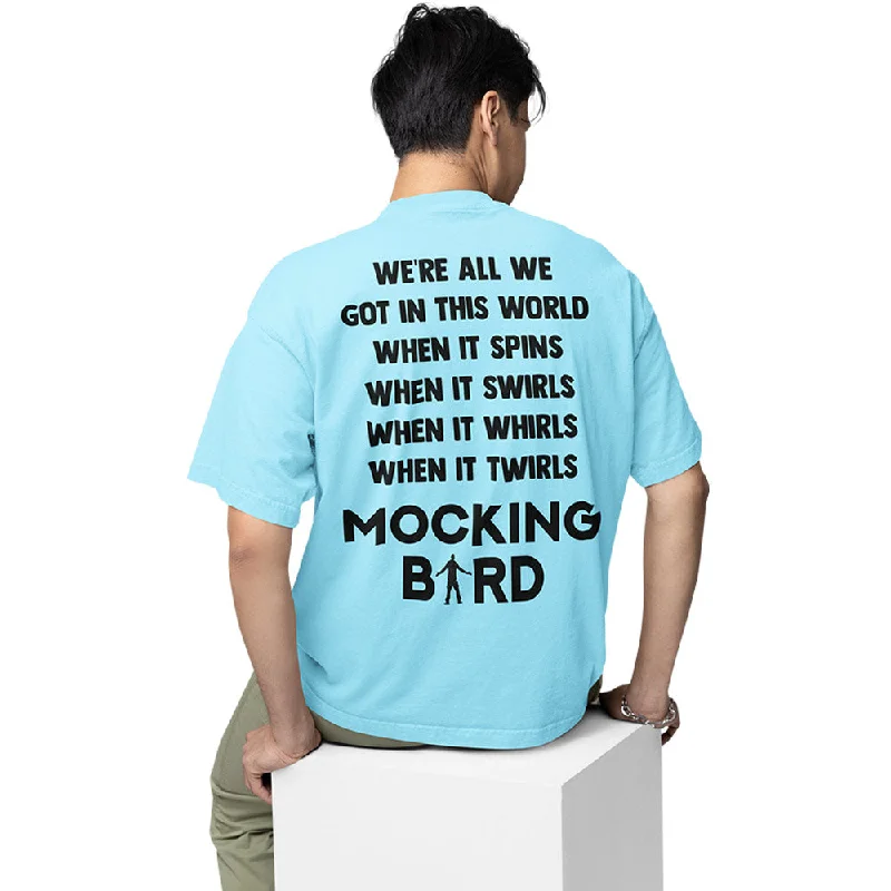 indigo quote t-shirts witty -Eminem Oversized T shirt - Mocking Bird