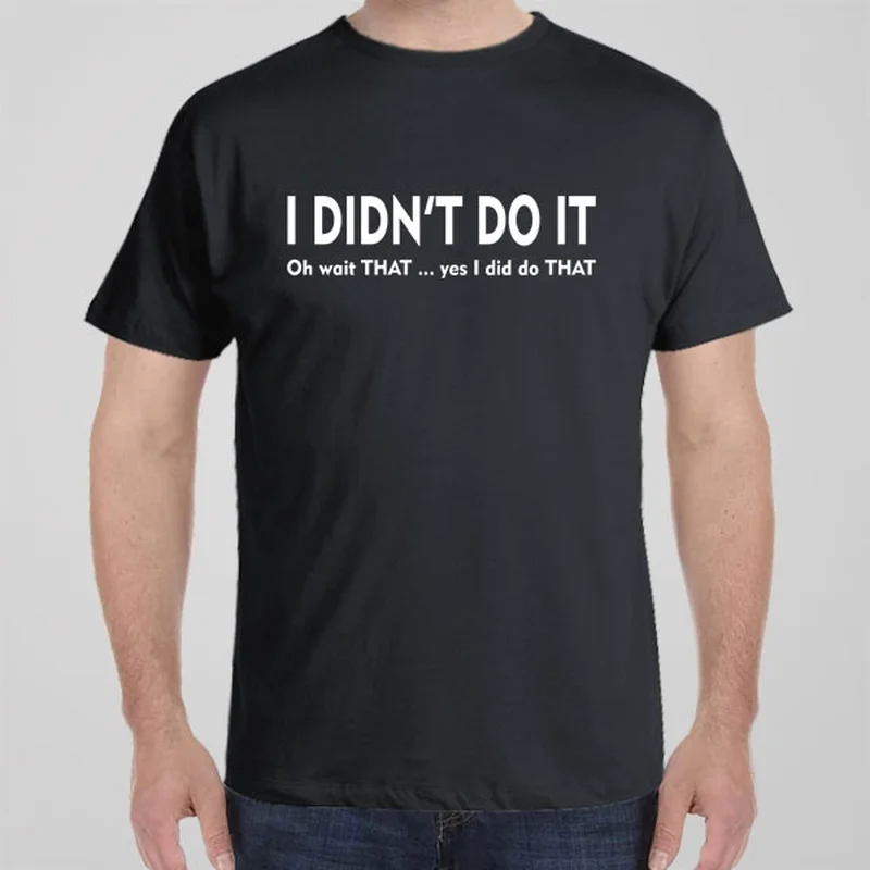 sage green cropped t-shirts chic -I didn't do that - T-shirt