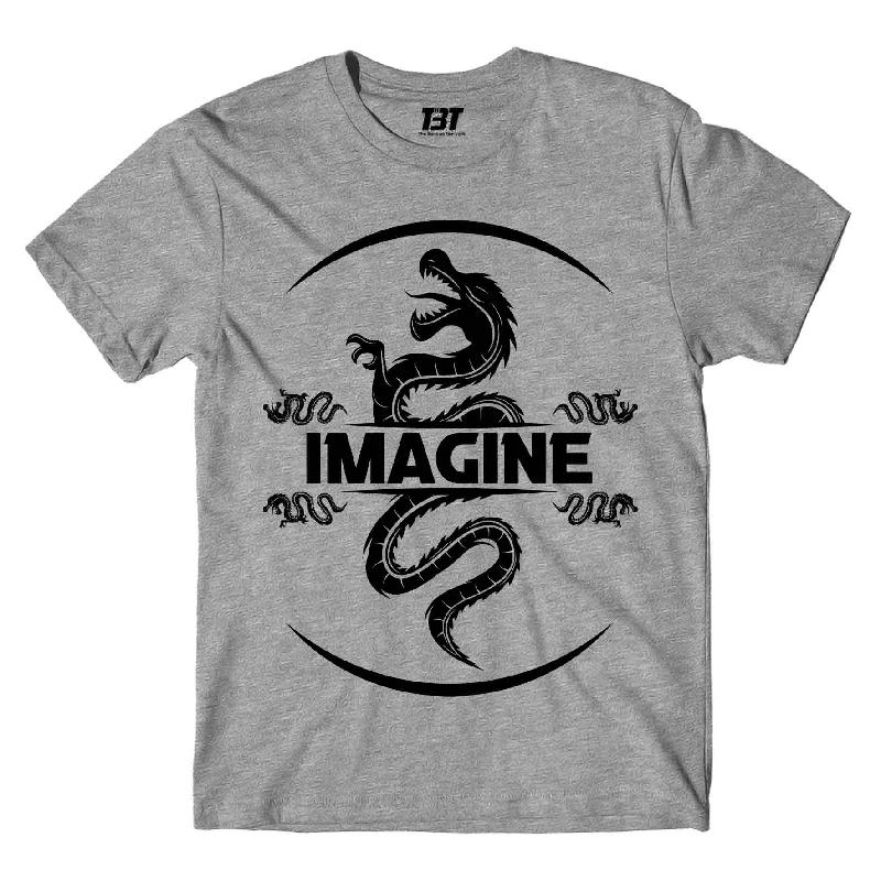 sage green cropped t-shirts chic -Imagine Dragons T shirt - Dragonscape