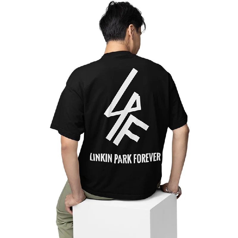 lilac eco-friendly t-shirts green -Linkin Park Oversized T shirt - Forever