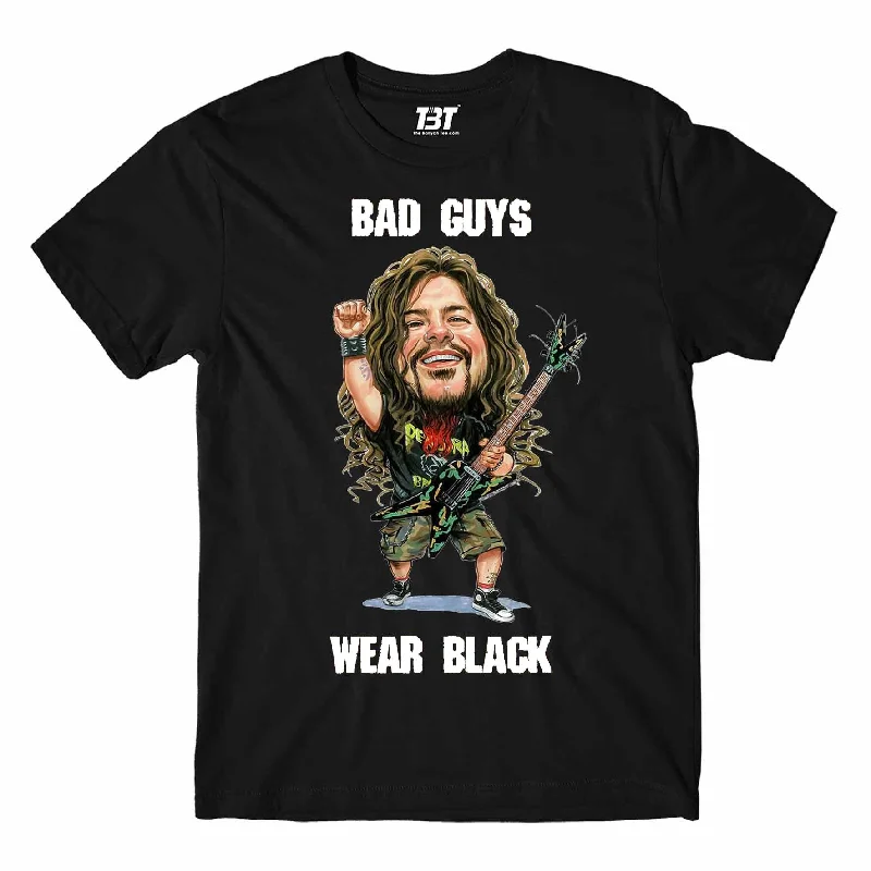 olive festival t-shirts stylish -Pantera T shirt - Bad Guys Wear Black