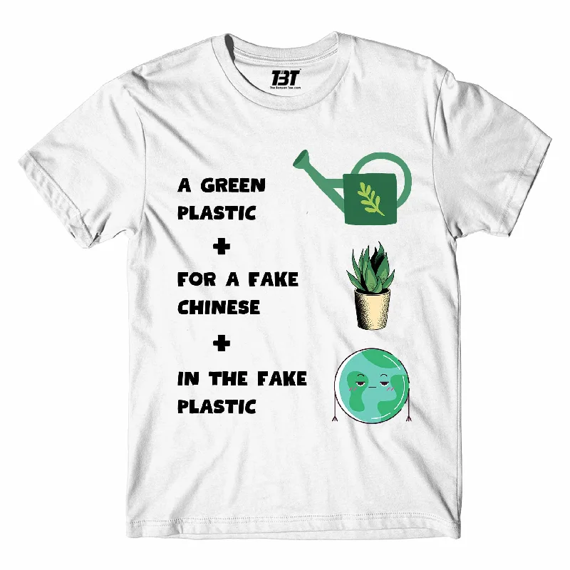 lilac quote t-shirts witty -Radiohead T shirt - Fake Plastic Trees