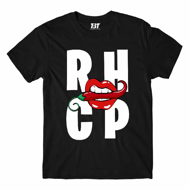 coral longline t-shirts modern -Red Hot Chili Peppers T shirt - RHCP