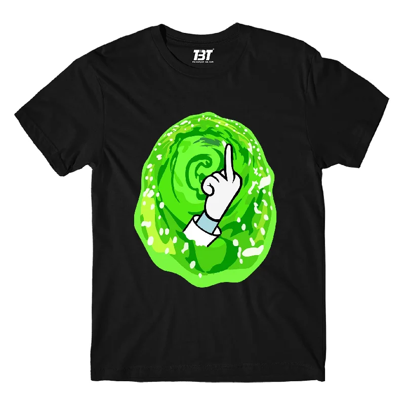 maroon performance t-shirts for running -Rick and Morty T shirt - Intergalactic Screw