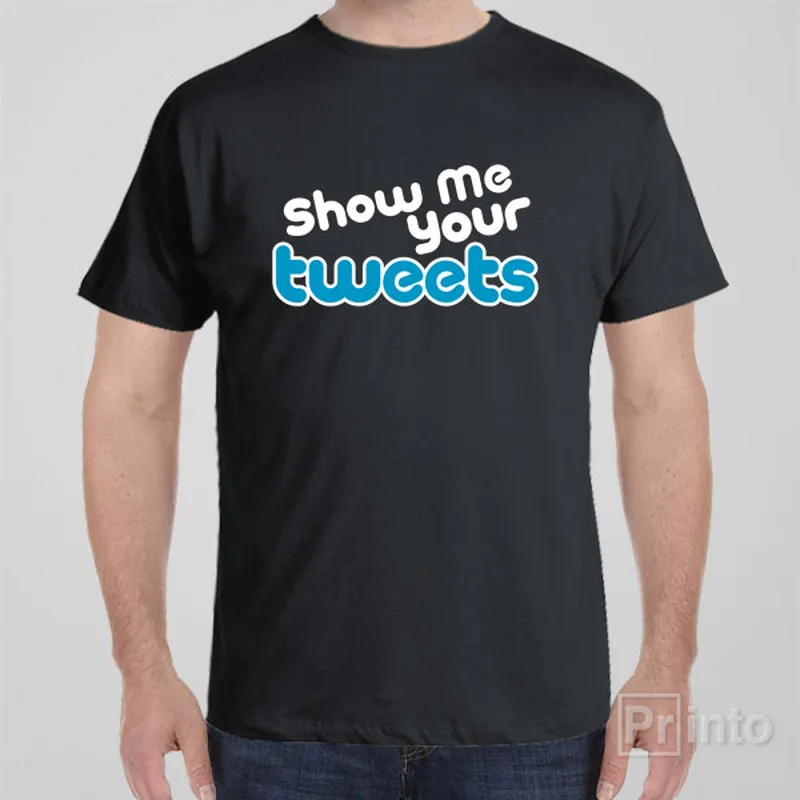 lilac eco-friendly t-shirts green -Show me your tweets - T-shirt