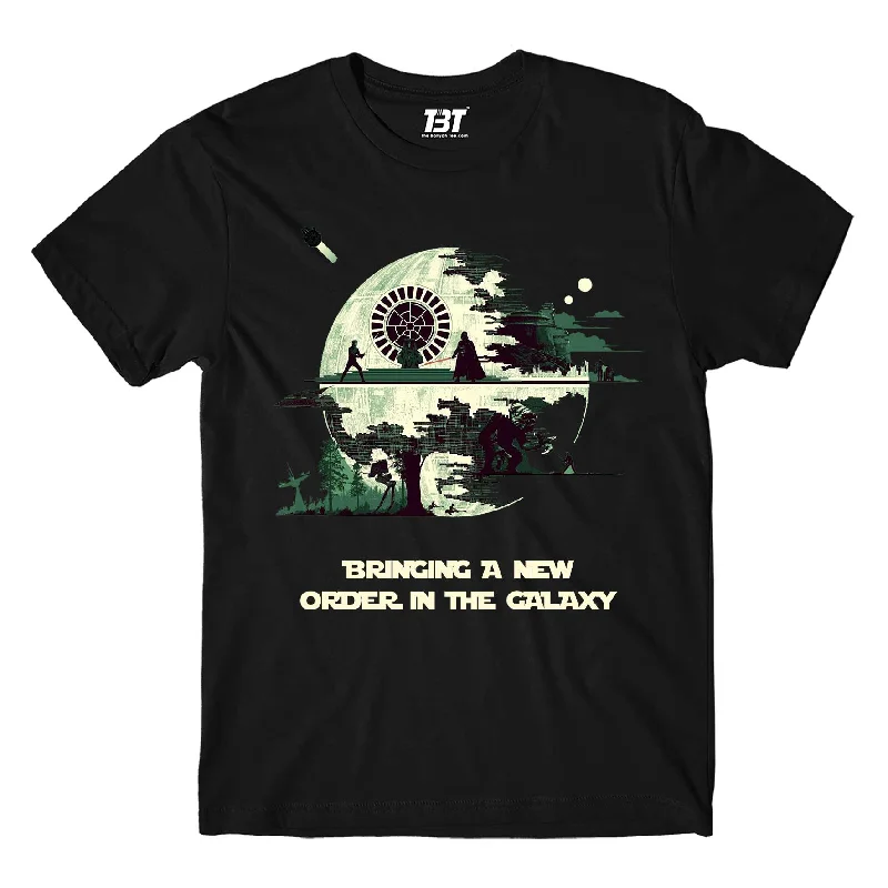 khaki long sleeve t-shirts cozy -Star Wars T shirt - A New Order In The Galaxy