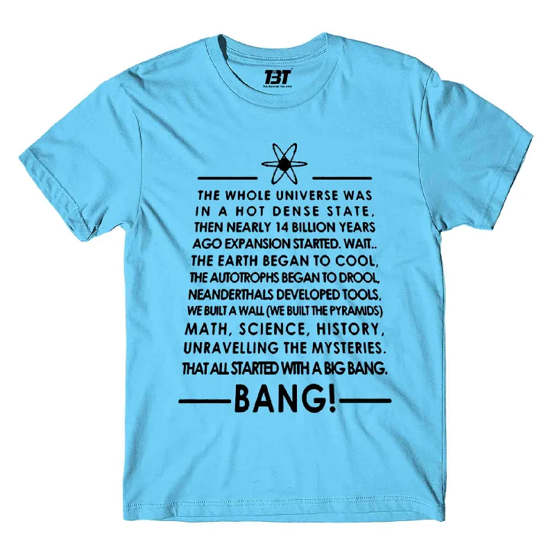 navy blue muscle fit t-shirts sharp -The Big Bang Theory T shirt - Title Song