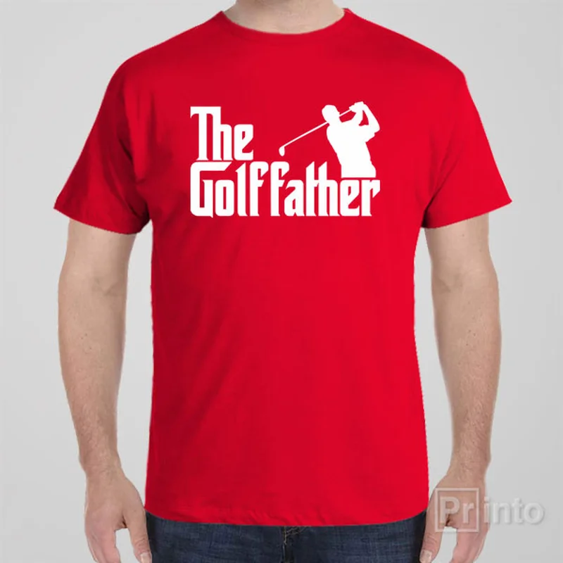 heather grey cropped t-shirts chic -The Golffather - T-shirt