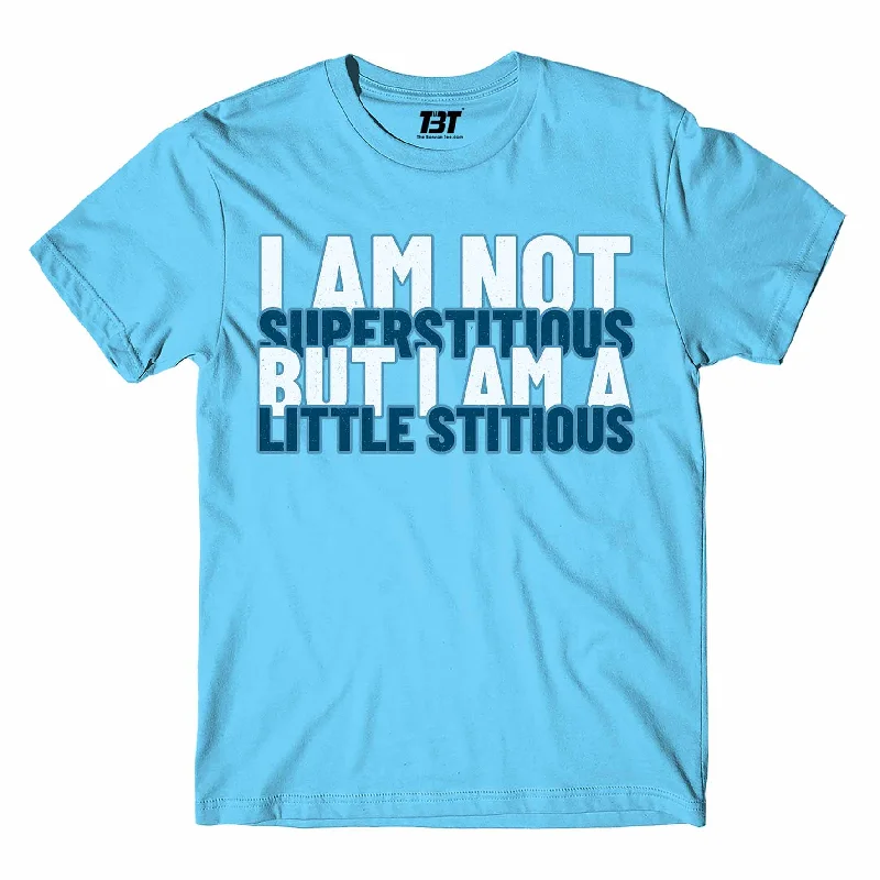 khaki cropped t-shirts chic -The Office T shirt - I Am A Little Stitious