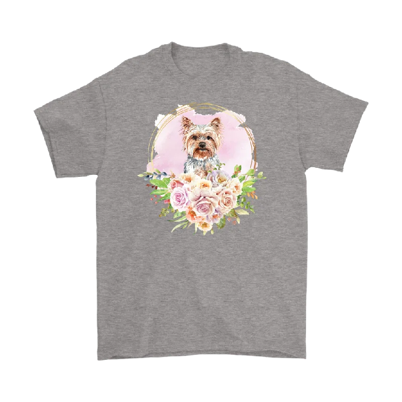 taupe festival t-shirts trendy -YORKSHIRE TERRIER Unisex T-Shirt, Yorkie